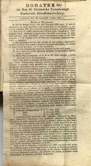 Dziennik Urzędowy Gubernii Sandomierskiej, 1838, nr 48, dod. II