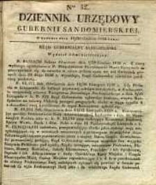 Dziennik Urzędowy Gubernii Sandomierskiej, 1838, nr 52