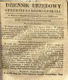 Dziennik Urzędowy Gubernii Sandomierskiej, 1839, nr 5