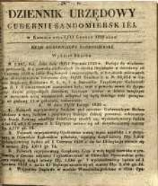 Dziennik Urzędowy Gubernii Sandomierskiej, 1839, nr 7