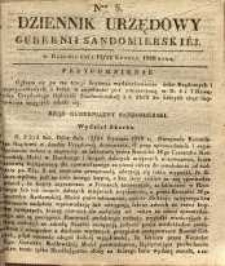 Dziennik Urzędowy Gubernii Sandomierskiej, 1839, nr 8