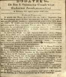 Dziennik Urzędowy Gubernii Sandomierskiej, 1839, nr 8, dod.