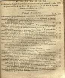 Regestr do Dziennika Urzędowego Gubernii Sandomierskiej za Kwartał I roku 1839, to jest: Od Nru 1 do Nru 13 włącznie, czyli od dnia 6 Stycznia do 31 Marca t. j. 1839