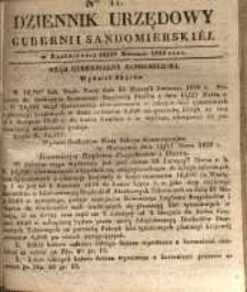 Dziennik Urzędowy Gubernii Sandomierskiej, 1839, nr 17