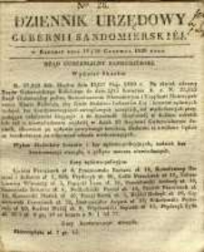 Dziennik Urzędowy Gubernii Sandomierskiej, 1839, nr 26