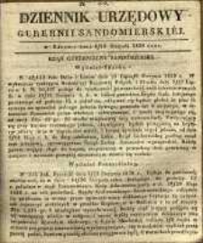 Dziennik Urzędowy Gubernii Sandomierskiej, 1839, nr 33