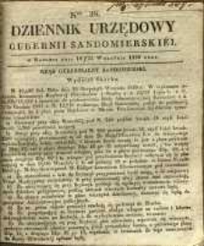 Dziennik Urzędowy Gubernii Sandomierskiej, 1839, nr 38
