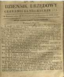 Dziennik Urzędowy Gubernii Sandomierskiej, 1839, nr 44