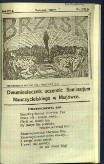 Brzask: Dwumiesięcznik uczennic Seminarium Nauczycielskiego w Mari&oacute;wce, 1928, R. (5) 1, nr (17) 1