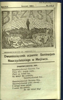 Brzask: Dwumiesięcznik uczennic Seminarium Nauczycielskiego w Mariówce, 1928, R. (5) 1, nr (17) 1