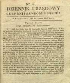 Dziennik Urzędowy Gubernii Sandomierskiej, 1840, nr 3