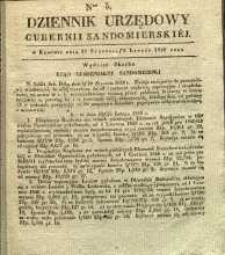 Dziennik Urzędowy Gubernii Sandomierskiej, 1840, nr 5