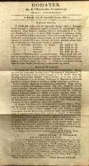 Dziennik Urzędowy Gubernii Sandomierskiej, 1840, nr 6, dod.