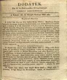 Dziennik Urzędowy Gubernii Sandomierskiej, 1840, nr 14, dod.