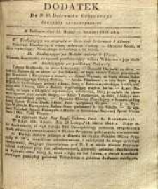 Dziennik Urzędowy Gubernii Sandomierskiej, 1840, nr 15, dod.