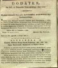 Dziennik Urzędowy Województwa Sandomierskiego, 1822, nr 14, dod.