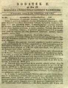 Dziennik Urzędowy Gubernii Radomskiej, 1849, nr 39, dod. II