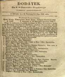 Dziennik Urzędowy Gubernii Sandomierskiej, 1840, nr 19, dod.