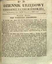 Dziennik Urzędowy Gubernii Sandomierskiej, 1840, nr 26