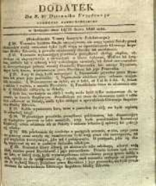 Dziennik Urzędowy Gubernii Sandomierskiej, 1840, nr 30, dod.