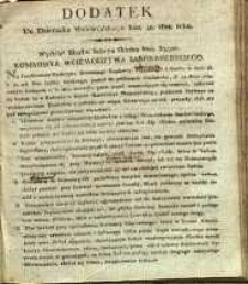 Dziennik Urzędowy Województwa Sandomierskiego, 1822, nr 40, dod.