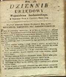 Dziennik Urzędowy Województwa Sandomierskiego, 1822, nr 46