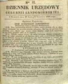 Dziennik Urzędowy Gubernii Sandomierskiej, 1840, nr 32