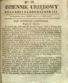 Dziennik Urzędowy Gubernii Sandomierskiej, 1840, nr 34