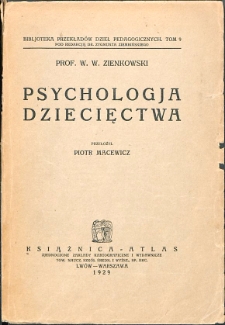 Psychologja dziecięctwa
