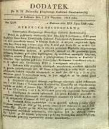 Dziennik Urzędowy Gubernii Sandomierskiej, 1840, nr 37, dod. III