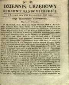 Dziennik Urzędowy Gubernii Sandomierskiej, 1840, nr 42