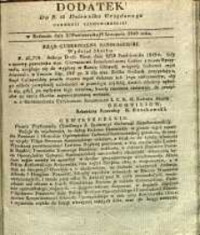 Dziennik Urzędowy Gubernii Sandomierskiej, 1840, nr 45, dod.