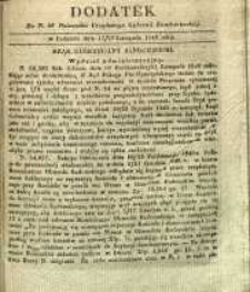 Dziennik Urzędowy Gubernii Sandomierskiej, 1840, nr 48, dod.