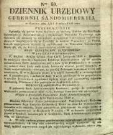 Dziennik Urzędowy Gubernii Sandomierskiej, 1840, nr 50