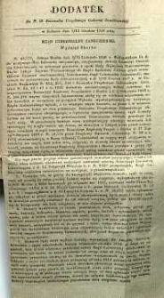 Dziennik Urzędowy Gubernii Sandomierskiej, 1840, nr 50, dod.