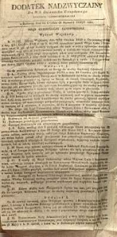 Dziennik Urzędowy Gubernii Sandomierskiej, 1841, nr 1, dod. nadzwyczajny