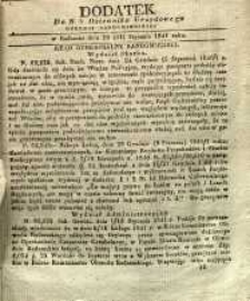 Dziennik Urzędowy Gubernii Sandomierskiej, 1841, nr 5, dod. II