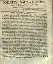 Dziennik Urzędowy Gubernii Sandomierskiej, 1841, nr 5, dod. nadzwyczajny