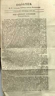 Dziennik Urzędowy Gubernii Sandomierskiej, 1841, nr 7, dod.