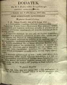 Dziennik Urzędowy Gubernii Sandomierskiej, 1841, nr 8, dod.