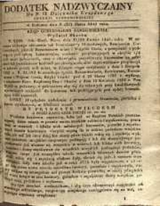 Dziennik Urzędowy Gubernii Sandomierskiej, 1841, nr 12, dod.