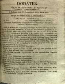 Dziennik Urzędowy Gubernii Sandomierskiej, 1841, nr 19. dod. II