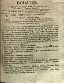 Dziennik Urzędowy Gubernii Sandomierskiej, 1841, nr 19 . dod. III