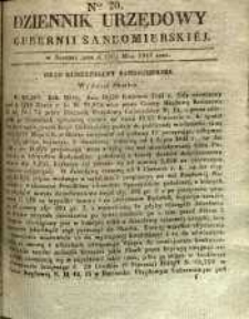 Dziennik Urzędowy Gubernii Sandomierskiej, 1841, nr 20