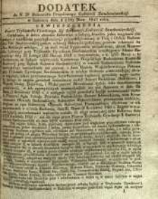 Dziennik Urzędowy Gubernii Sandomierskiej, 1841, nr 20, dod.