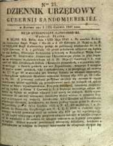 Dziennik Urzędowy Gubernii Sandomierskiej, 1841, nr 24