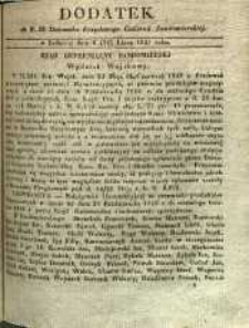 Dziennik Urzędowy Gubernii Sandomierskiej, 1841, nr 29, dod.
