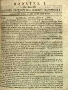 Dziennik Urzędowy Gubernii Radomskiej, 1850, nr 30, dod. I