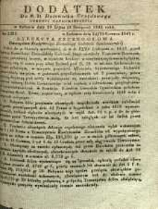 Dziennik Urzędowy Gubernii Sandomierskiej, 1841, nr 31, dod. III