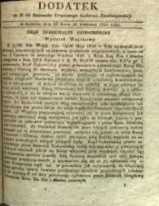 Dziennik Urzędowy Gubernii Sandomierskiej, 1841, nr 32, dod. I